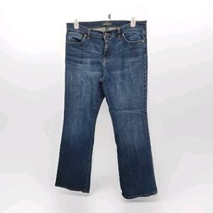 LRL Lauren Ralph Lauren Women’s Bootcut Blue Jeans Size 14